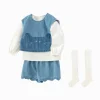 Balabala Babay Outdoor Clothing Blue White Cheap
