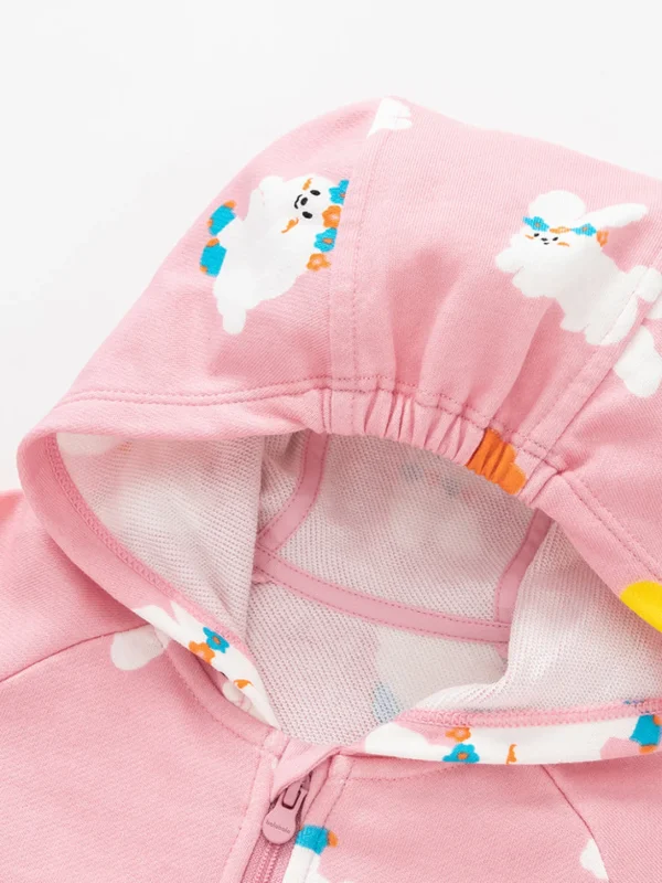 Balabala Baby Animal Printed Hooded Jacket208322105201 Outlet