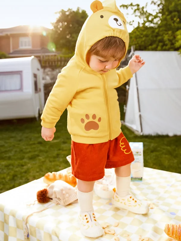 Balabala Baby Animal Printed Hooded Jacket208322105201 Outlet