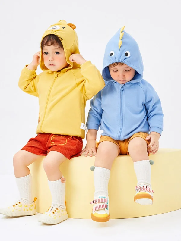 Balabala Baby Animal Printed Hooded Jacket208322105201 Outlet