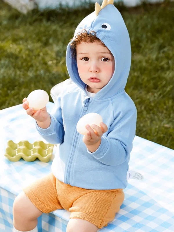 Balabala Baby Animal Printed Hooded Jacket208322105201 Outlet