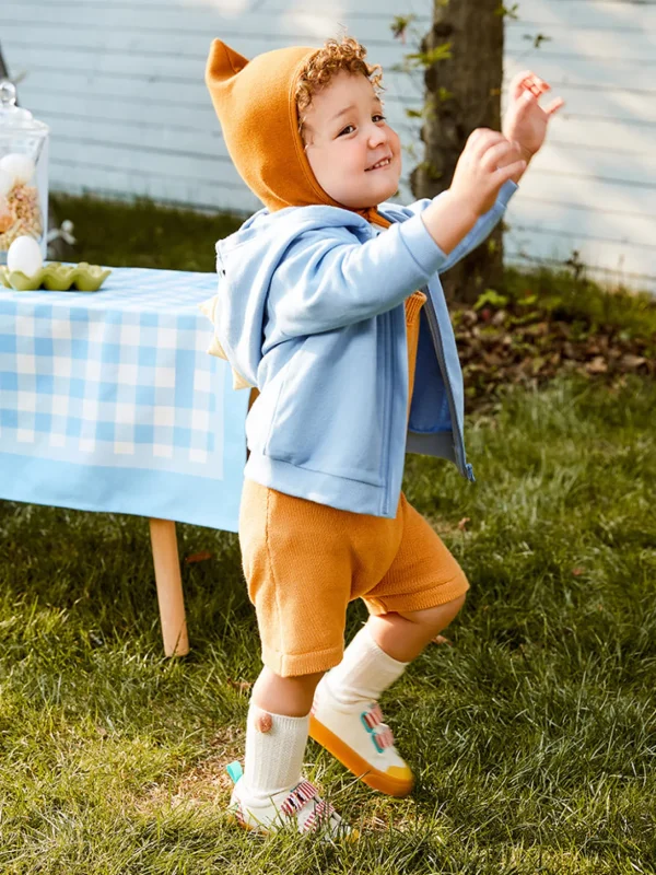 Balabala Baby Animal Printed Hooded Jacket208322105201 Outlet