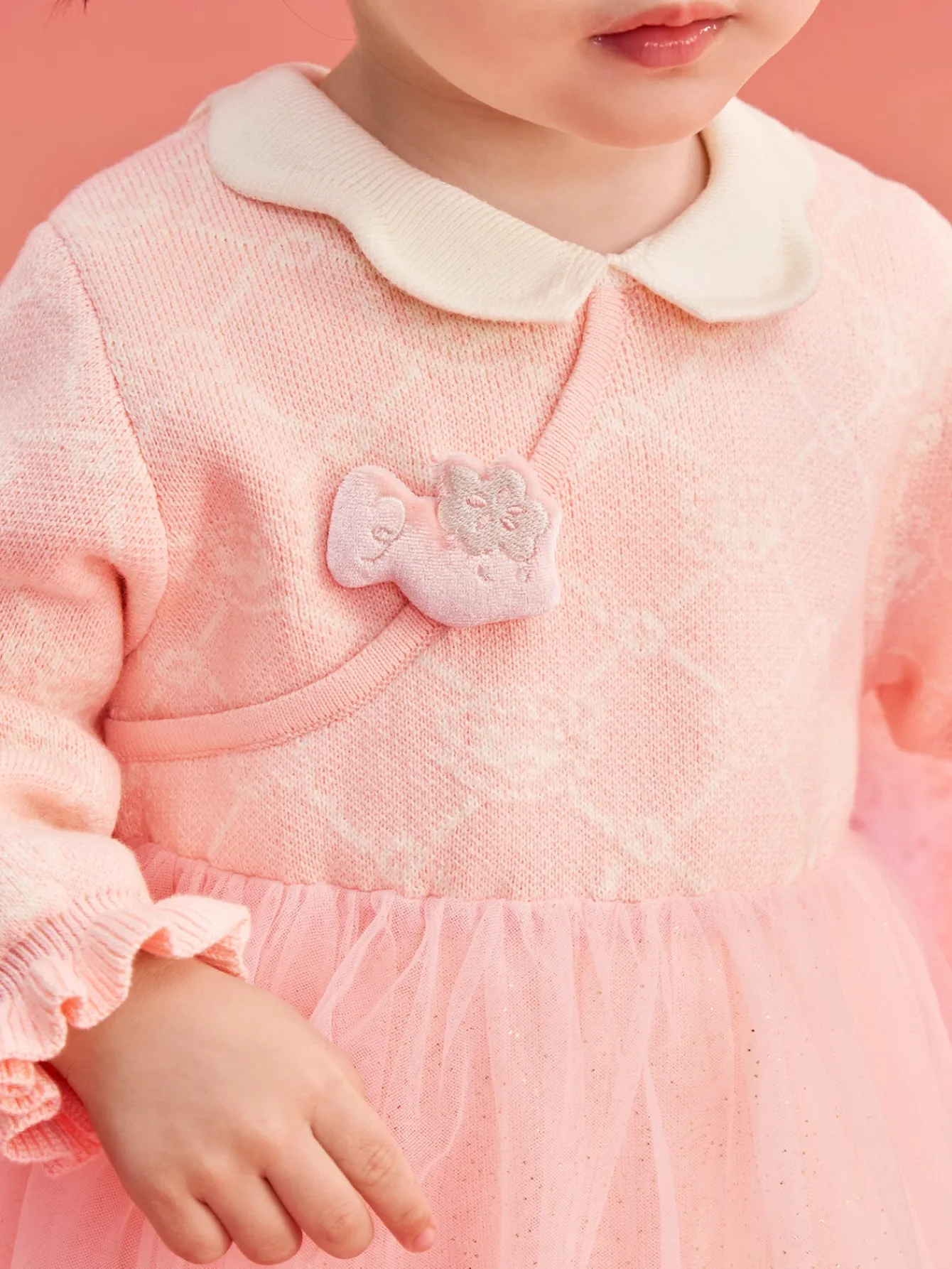 Balabala Baby One-Piece Dress 2025 New Spring Clothes Baby Girl Princess Dress Store