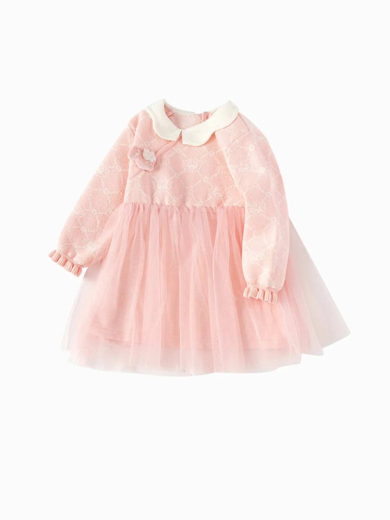 Balabala Baby One-Piece Dress 2025 New Spring Clothes Baby Girl Princess Dress Store