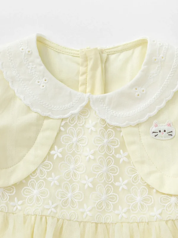 Balabala Baby Outdoor Clothing Light Yellow Fashion