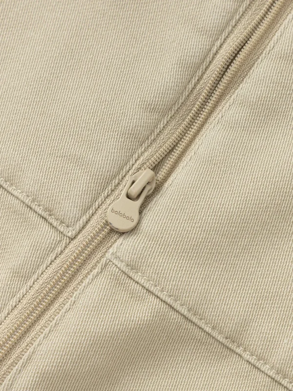 Balabala Baby Outdoor Clothing White Coffee Clearance