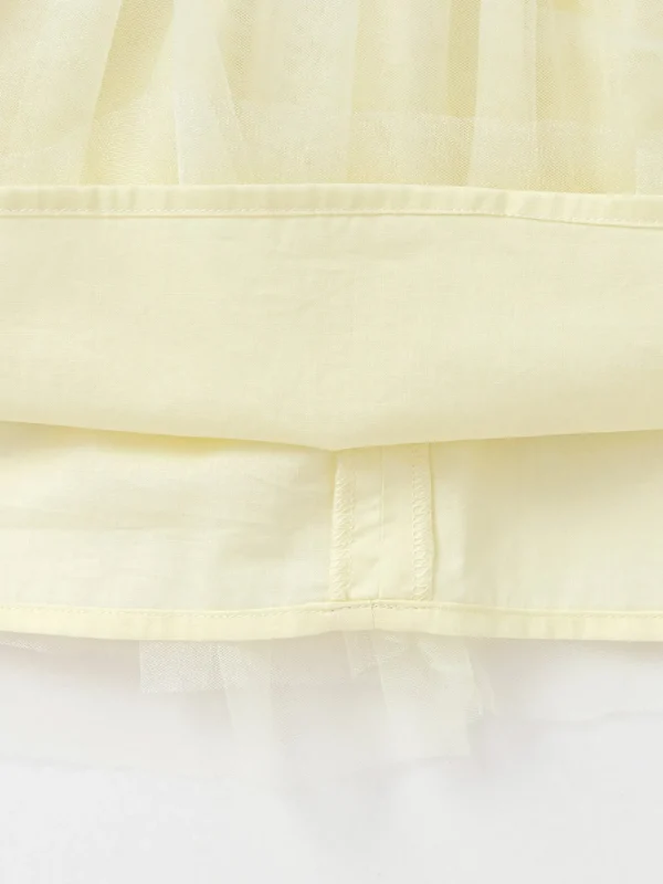 Balabala Baby Outdoor Clothing Light Yellow Fashion