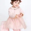 Balabala Baby Girl 100% Cotton Chinese Zodiac Rabbit Woolen Dress 0-3 Years Cheap