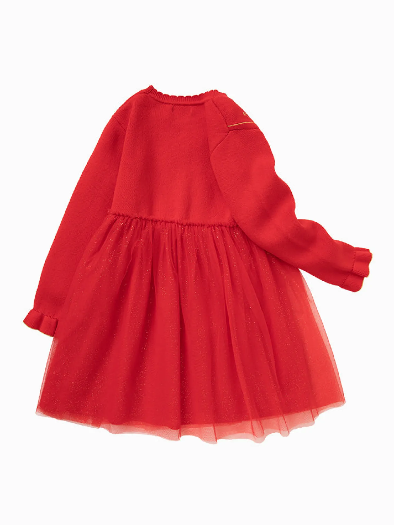 Balabala Baby Girl 100% Cotton Chinese Zodiac Rabbit Woolen Dress 0-3 Years Cheap