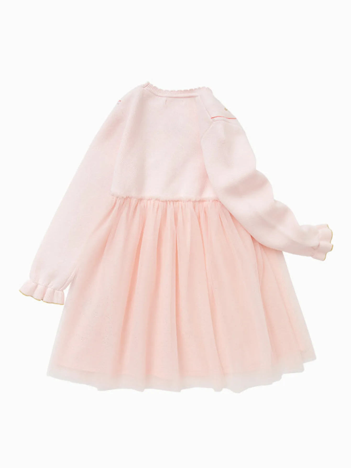 Balabala Baby Girl 100% Cotton Chinese Zodiac Rabbit Woolen Dress 0-3 Years Cheap