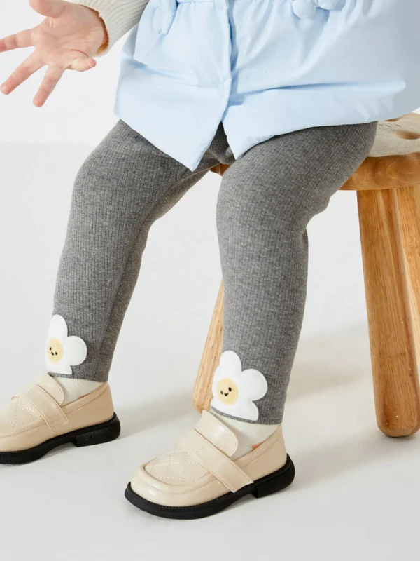 Balabala Baby Girl Loose Trousers Medium Melange Gray Sale