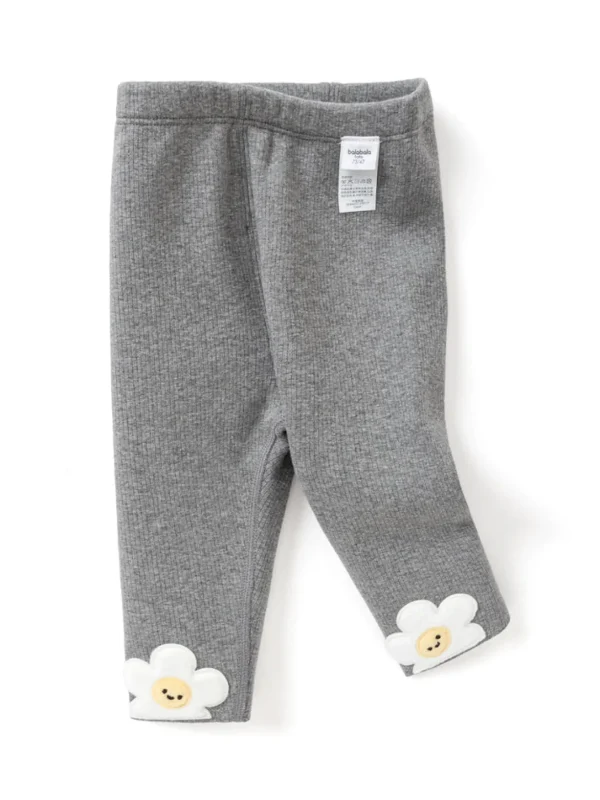 Balabala Baby Girl Loose Trousers Medium Melange Gray Sale