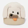 Balabala baby hat baby sports hat three-dimensional puppy comfortable exquisite embroidery Light Khaki Hot