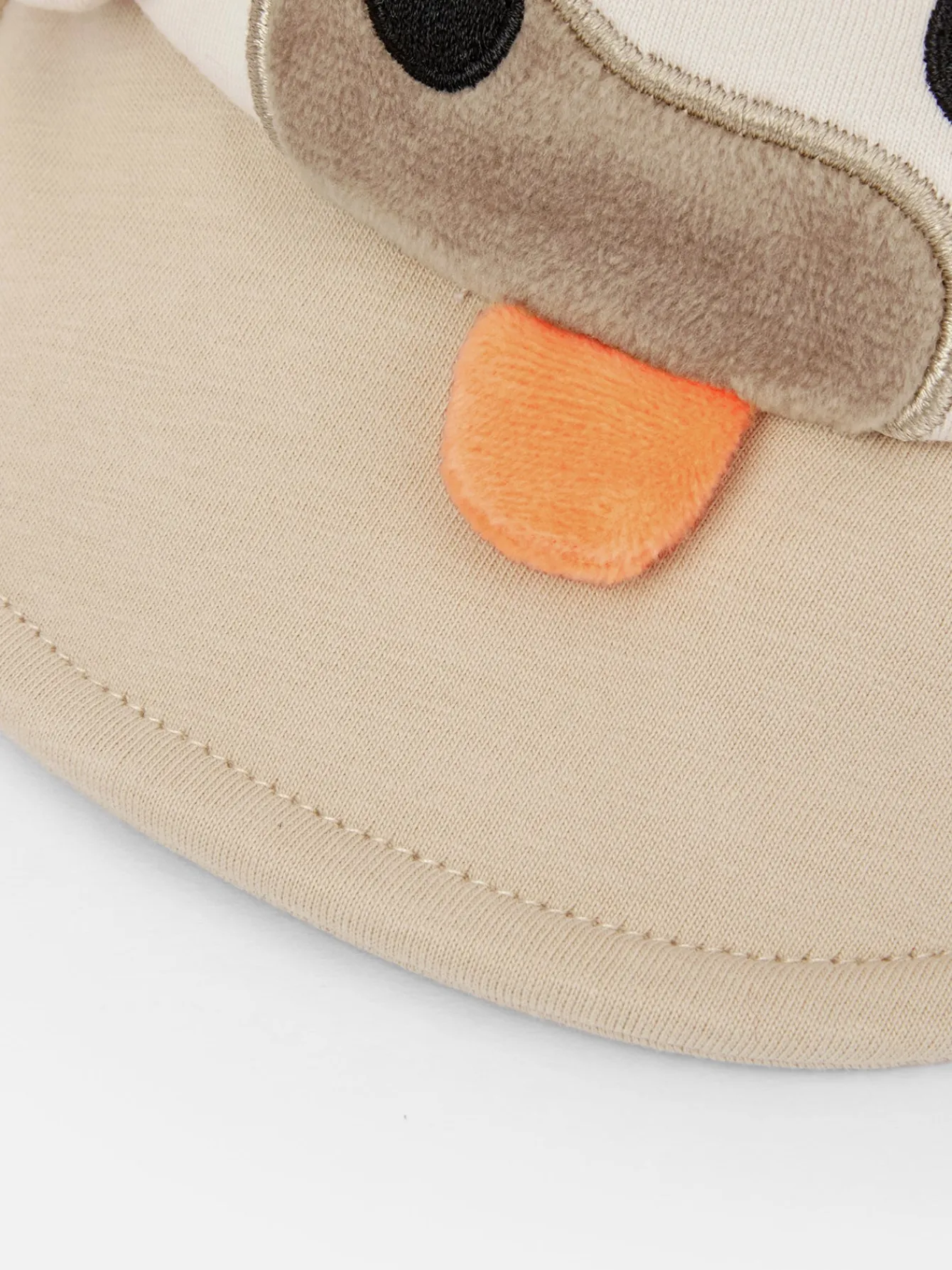 Balabala baby hat baby sports hat three-dimensional puppy comfortable exquisite embroidery Light Khaki Hot