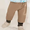 Balabala Baby Jogging Trousers Cut Plush Trousers Light Tan Best Sale