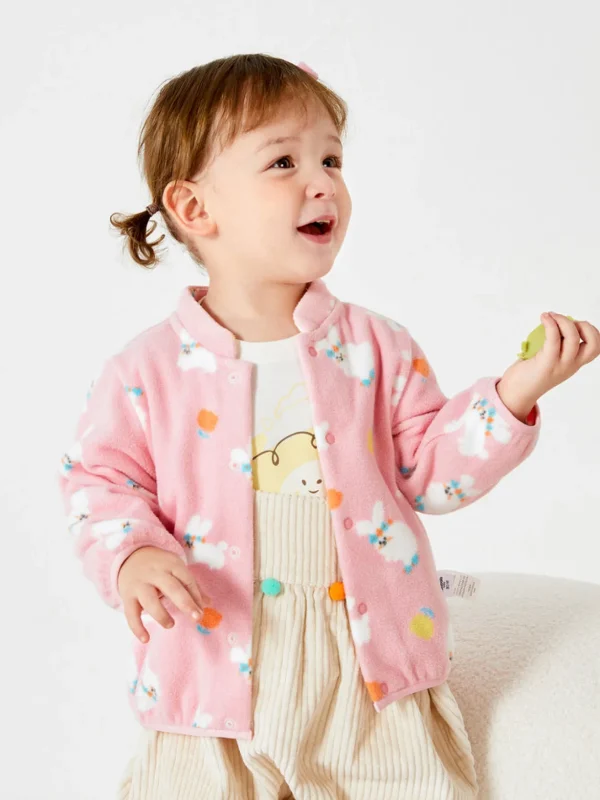 Balabala Baby Long Sleeve Jacket Red Hue Discount