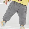 Balabala Baby Overalls Trousers Medium Melange Gray Clearance