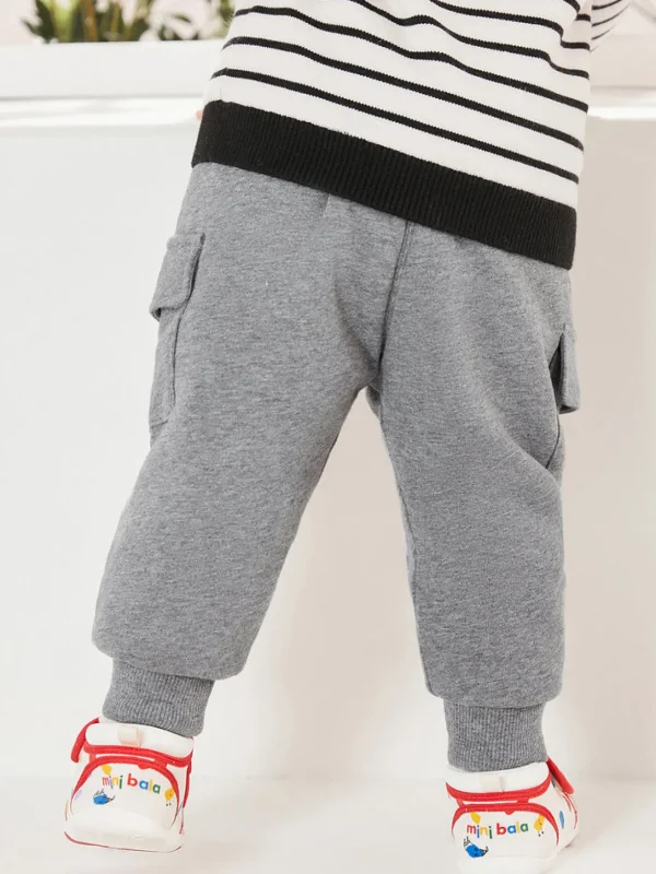 Balabala Baby Overalls Trousers Medium Melange Gray Clearance