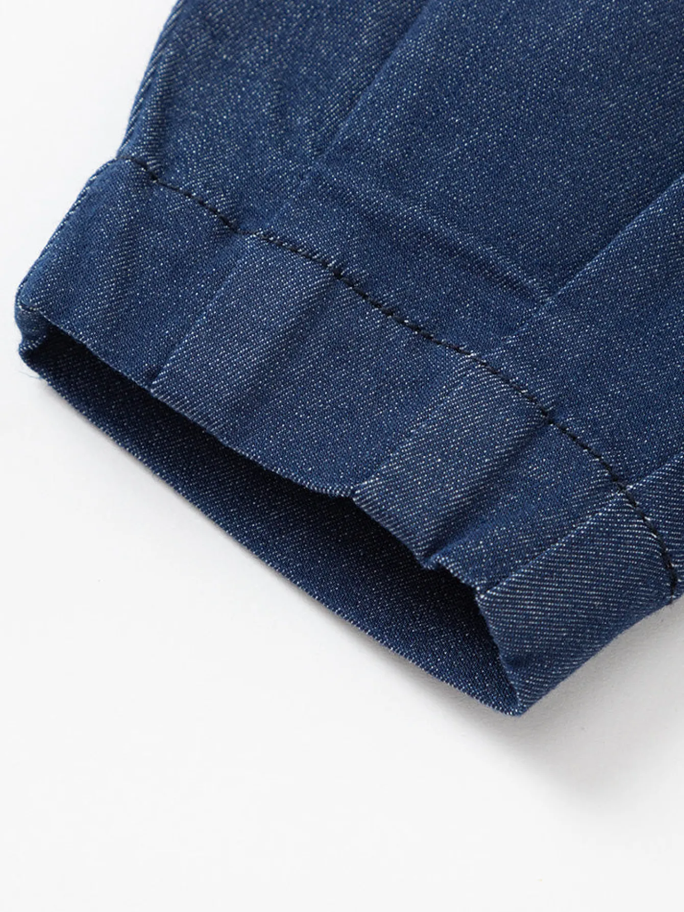 Balabala Baby Unisex Medium Stretch Modal Indigo Animal Shaped Jeans 0-3 Years Denim Blue Clearance