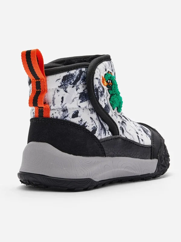 Balabala Boy Baby Sports Boots Black White Hue Sale