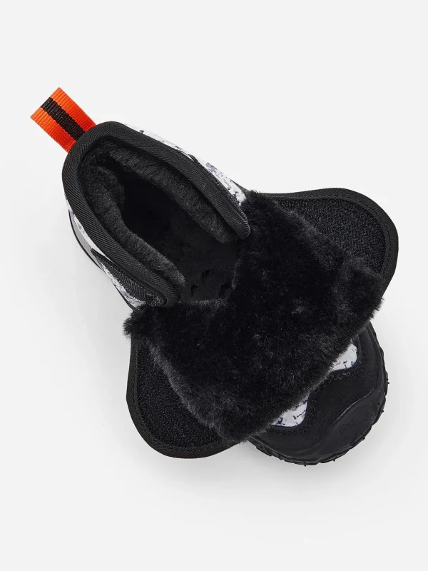 Balabala Boy Baby Sports Boots Black White Hue Sale