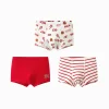 Balabala Boy Underwear Boxer Birefs Cotton Animal Year Red Shorts The Year of Snake New Year Suit Cheap