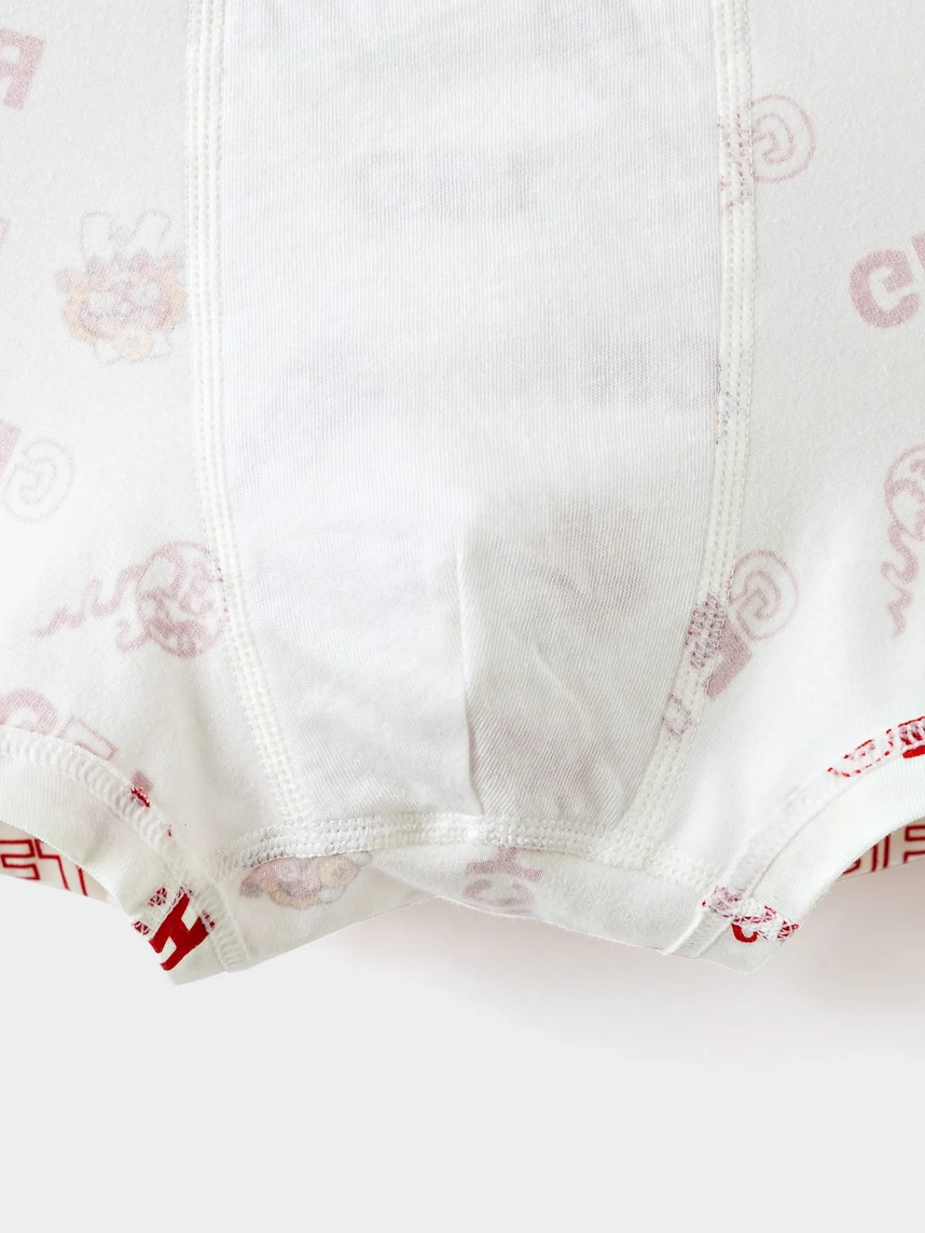 Balabala Boy Underwear Boxer Birefs Cotton Animal Year Red Shorts The Year of Snake New Year Suit Cheap