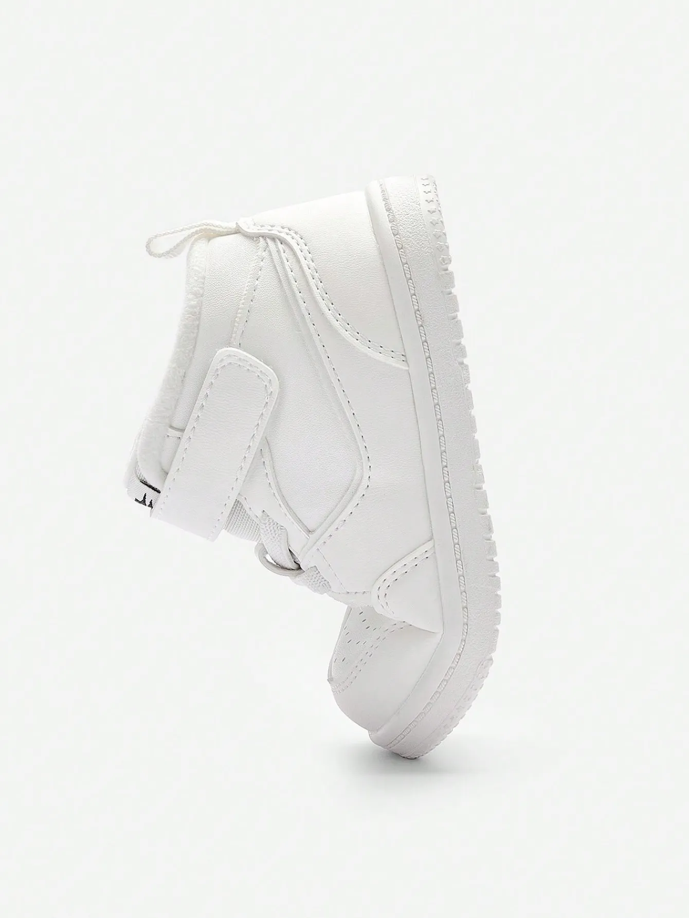 Balabala Boys And Girls Baby Autumn And Winter Fleece Warm High Top Anti-Slip Toddler Shoes White Best Sale