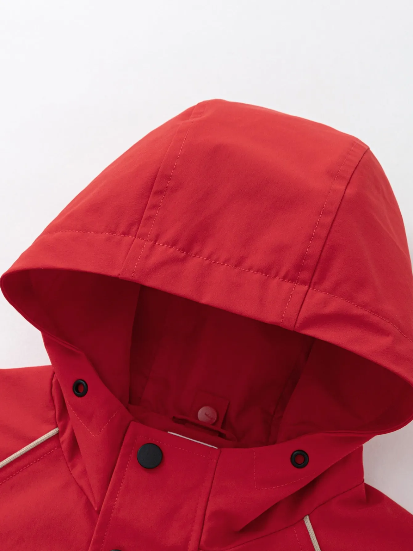 Balabala Boys' Jacket Color Blocked Hooded Two Piece Set 2025 New Spring Workwear Style Chinese Red Flash Sale