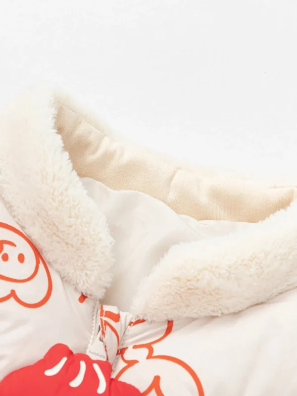 Balabala Children Clothes Baby Jumpsuit Newborn Down Romper Winter Wear 2025 New Year Season Best