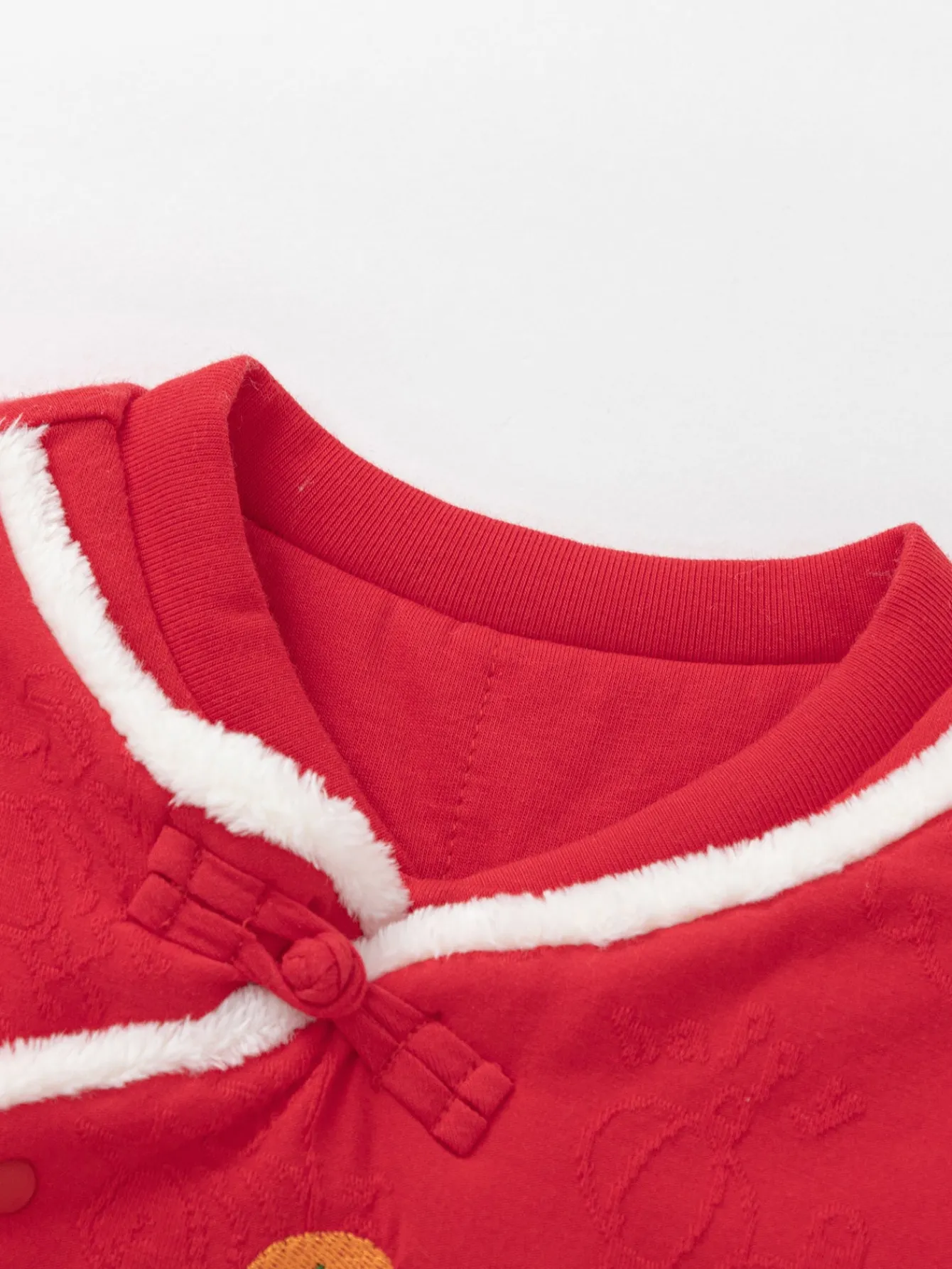 Balabala Children Clothes Baby Thickened Jumpsuit Newborn Clothes 2025 New Winter New Year Season Hot