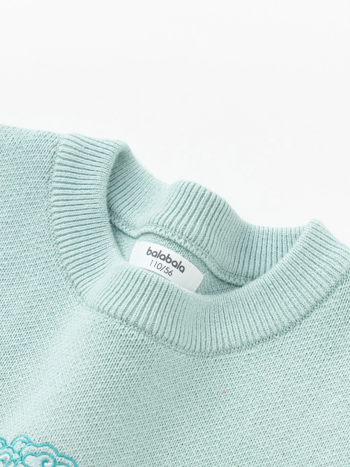 Balabala Children Clothes Boy Sweater 2025 New Spring New Year's Outfit Baby Chinese Style Knitwear Cheap