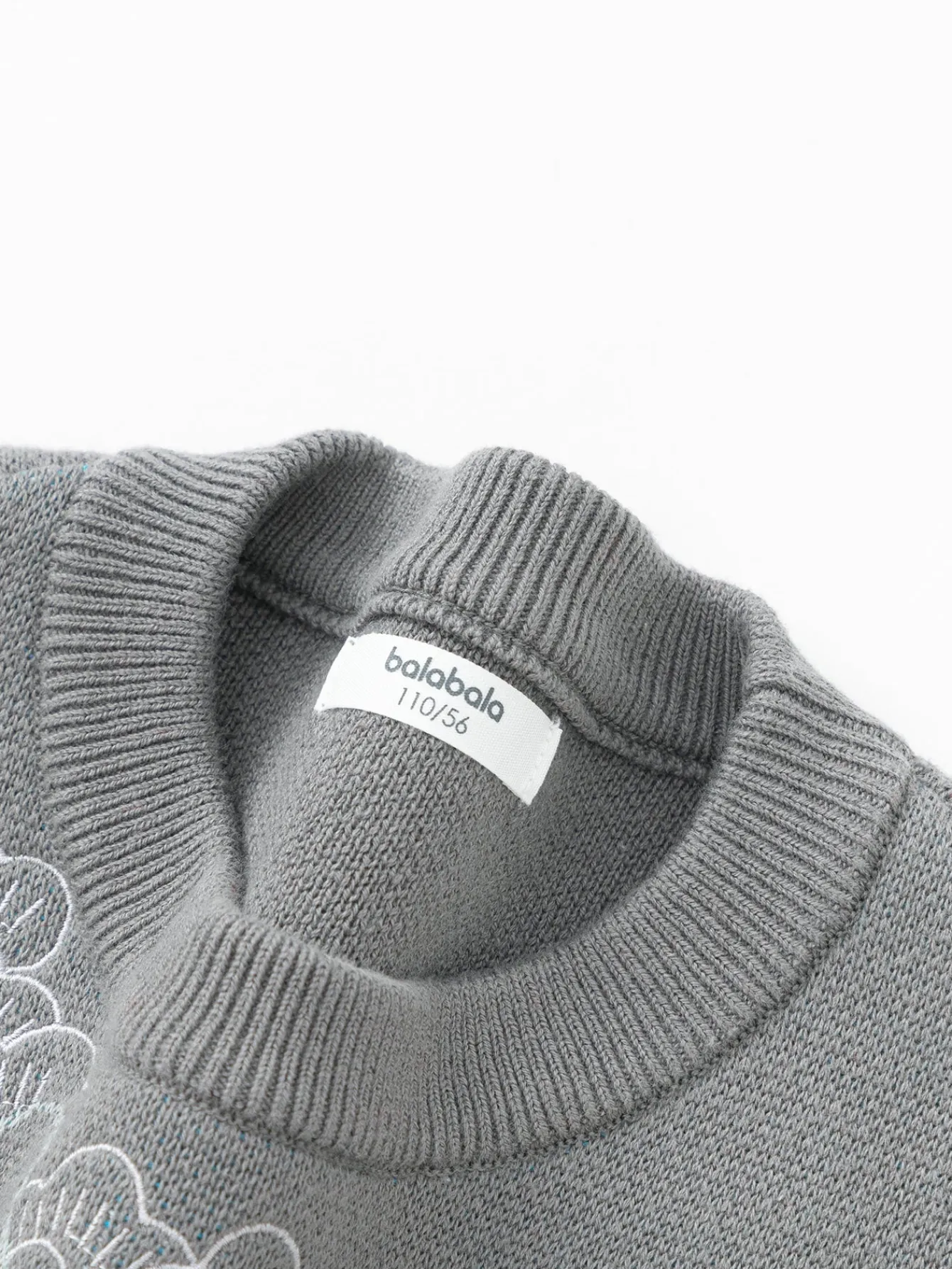Balabala Children Clothes Boy Sweater 2025 New Spring New Year's Outfit Baby Chinese Style Knitwear Cheap