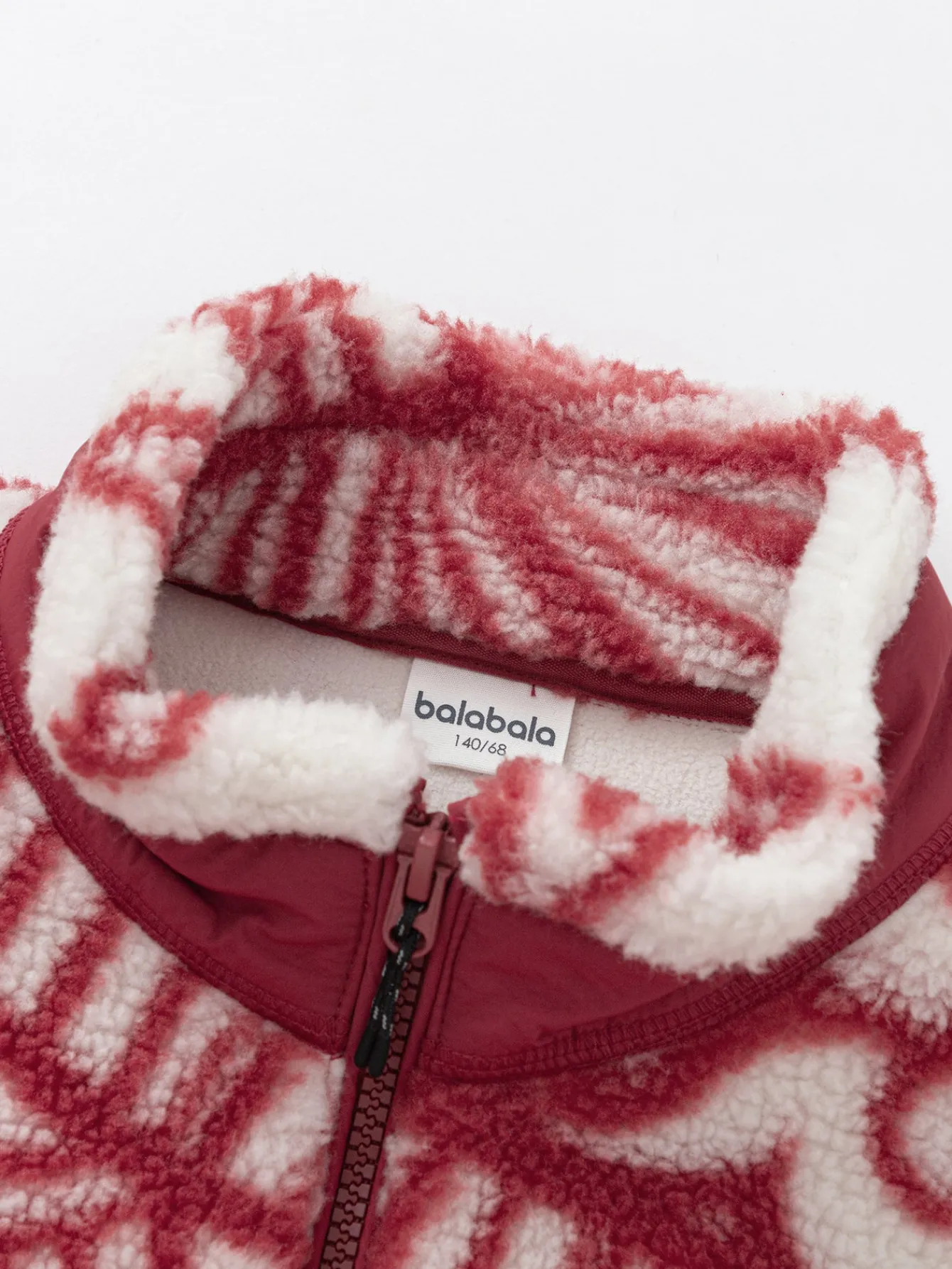 Balabala Children Clothes Jacket 2024 New Autumn And Winter Boy And Girl Polar Fleece Top New Year's Outfit Red Hot