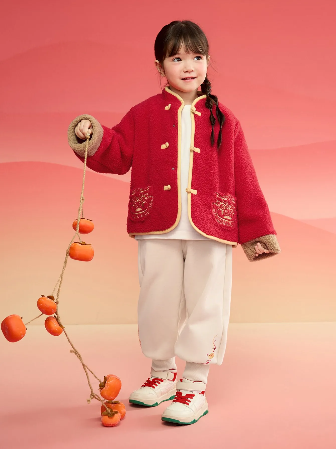 balabala_children_clothes_suit_boys_and_girls_long_sleeve_autumn_and_winter__new_baby_fleece_new_years_greeting_outfit_0.webp Balabala Children Clothes Suit Boys And Girls Long Sleeve Autumn And Winter 2025 New Baby Fleece New Year's Greeting Outfit Red Fashion