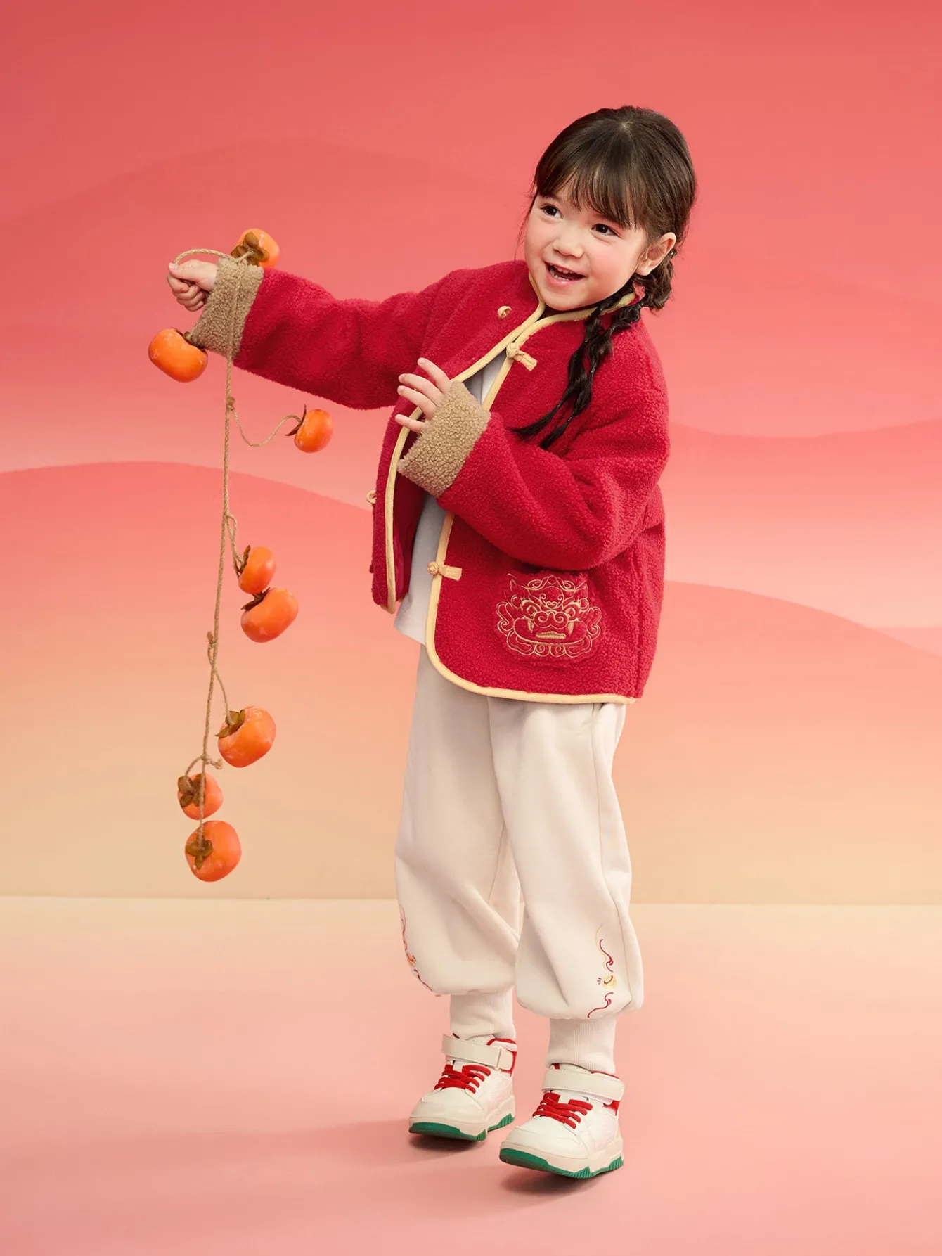 balabala_children_clothes_suit_boys_and_girls_long_sleeve_autumn_and_winter__new_baby_fleece_new_years_greeting_outfit_2.webp Balabala Children Clothes Suit Boys And Girls Long Sleeve Autumn And Winter 2025 New Baby Fleece New Year's Greeting Outfit Red Fashion