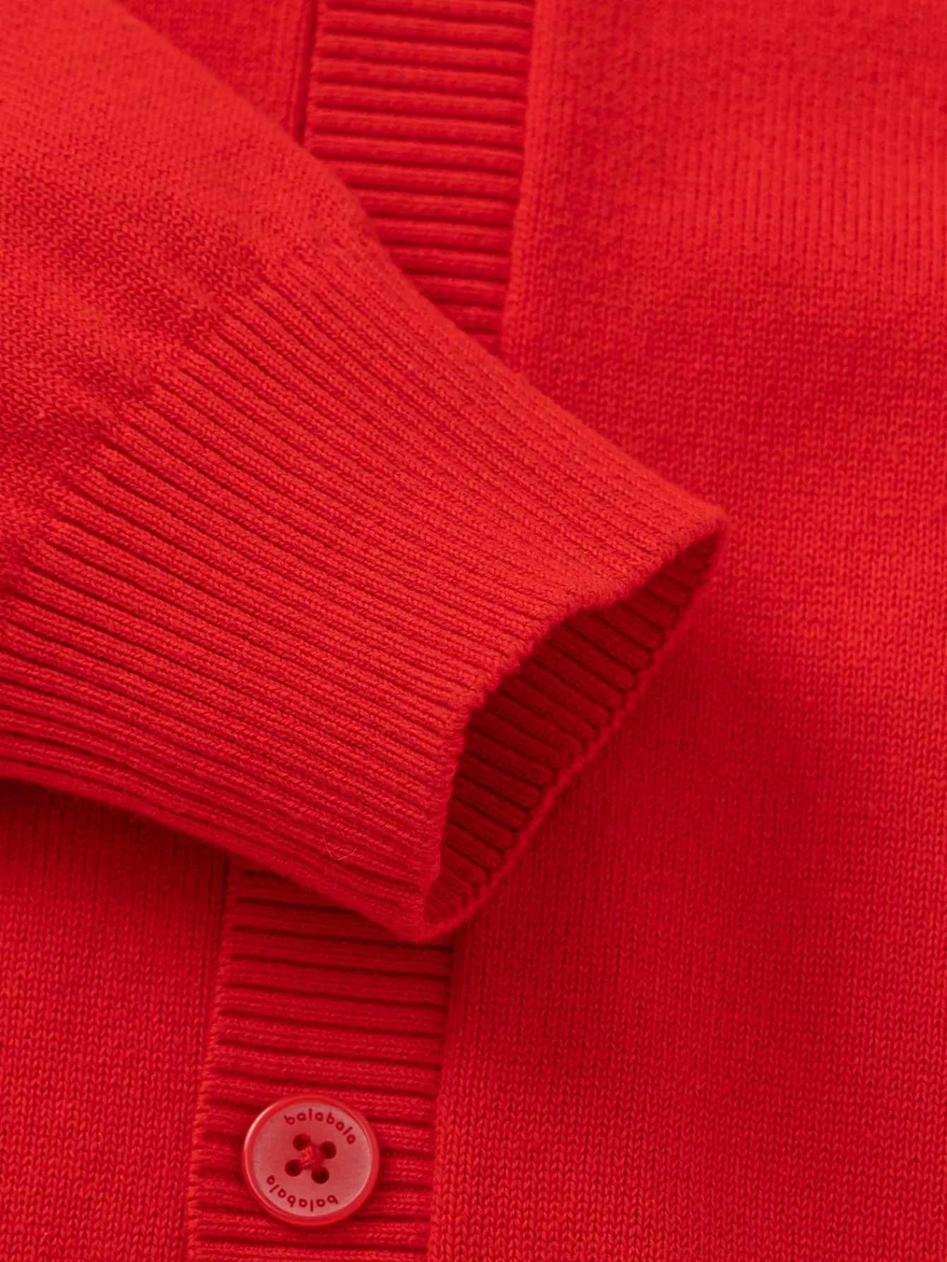 Balabala Children Sweater Boy And Girl Autumn And Winter 2024 New Toddler Kids Pullover Knitwear New Year's Outfit Chinese Red Cheap