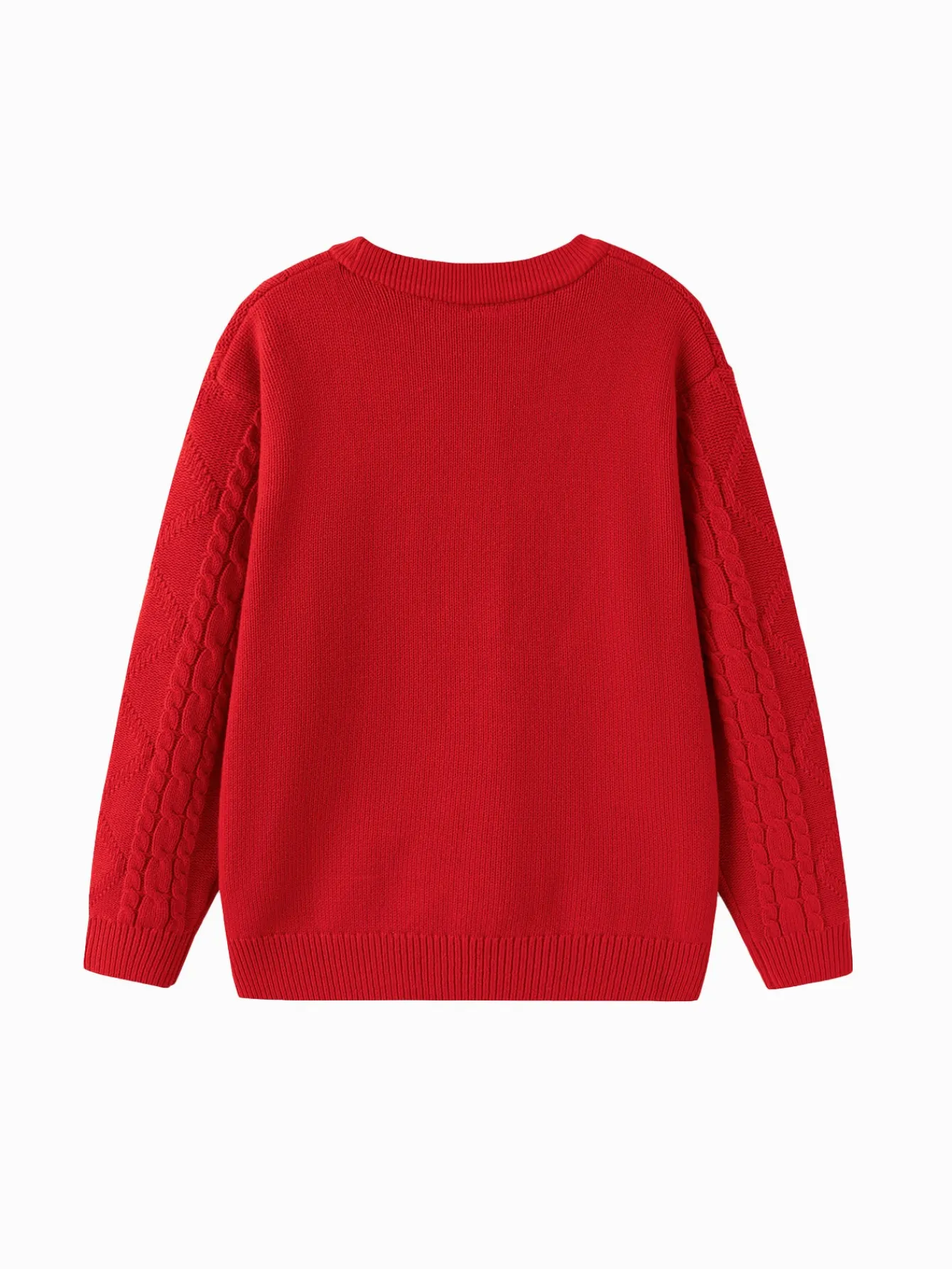 Balabala Children Sweater Boy Girl Autumn And Winter 2024 Toddler Kid Pullover Knitwear New Year's Outfit Discount