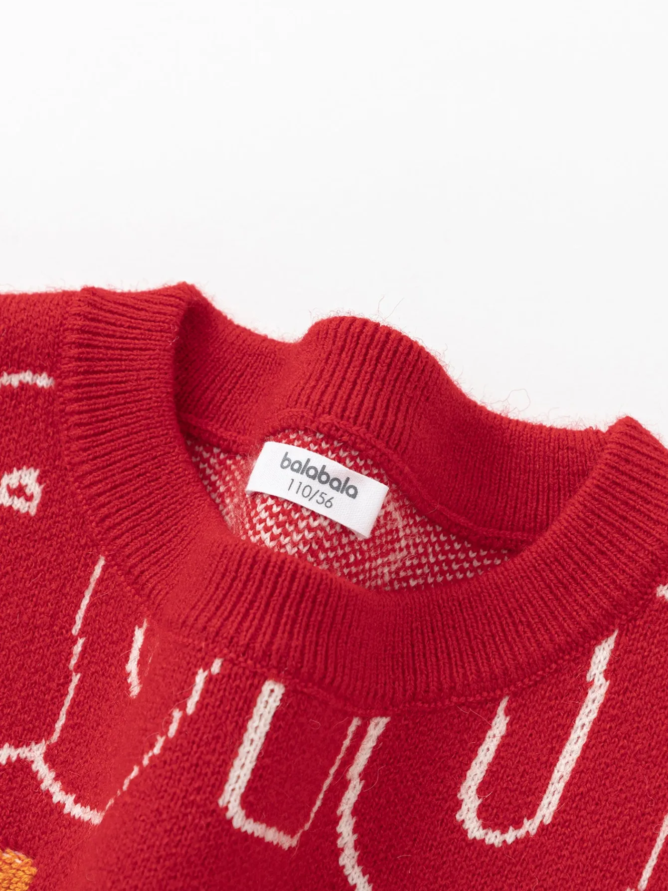 Balabala Children Sweater Turtleneck Sweater Autumn And Winter 2024 New Kid Loose Boy And Girl Knitwear Fashion