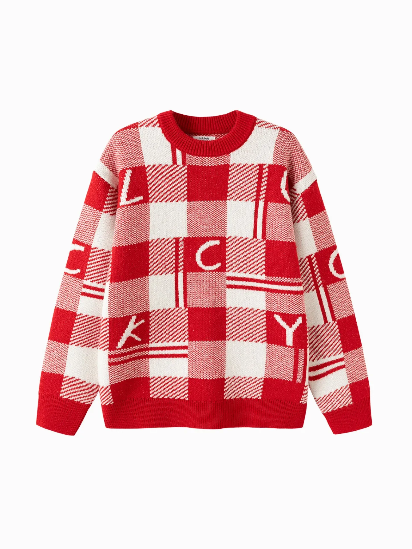 Balabala Children Turtleneck Sweater Autumn And Winter 2024 New Kids Trendy Boy And Girl Knitwear Store