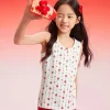 Balabala Children Vest Year of the Snake New Girls Camisole Animal Year Boy Red New Year Season 2Pcs Pack White Red Discount