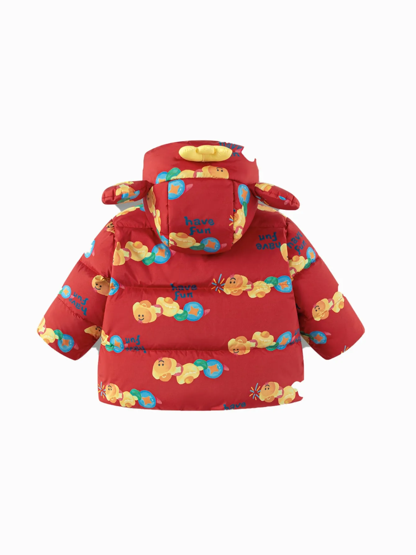 Balabala Children's Clothes Baby Down Jacket Baby Coat 2025 New Winter Clothes Neo- Chinese style New Year Greeting Outfit Best