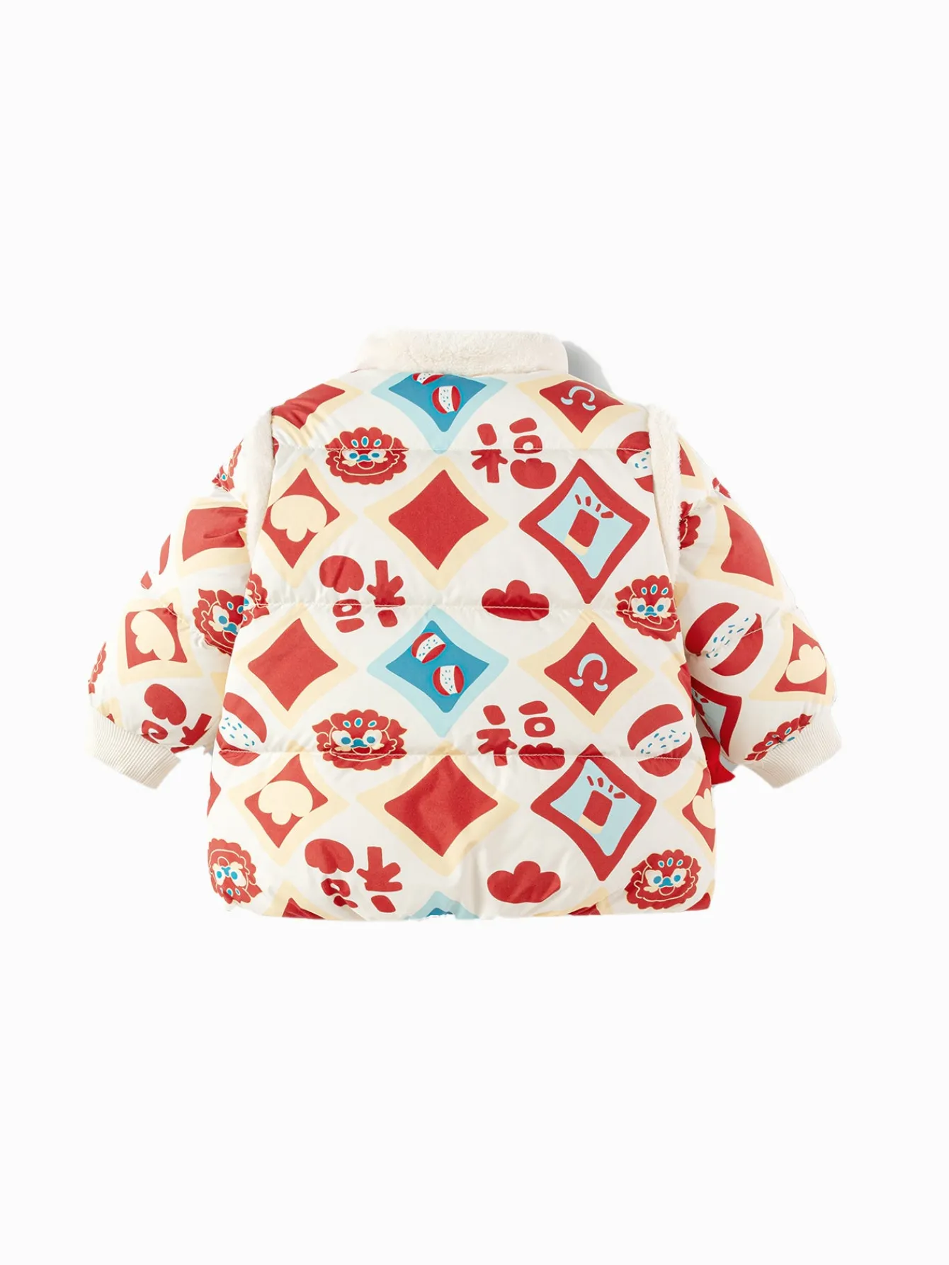 Balabala Children's Clothes Baby Down Jacket Baby Coat 2025 New Winter Clothes Neo- Chinese style New Year Greeting Outfit Cheap