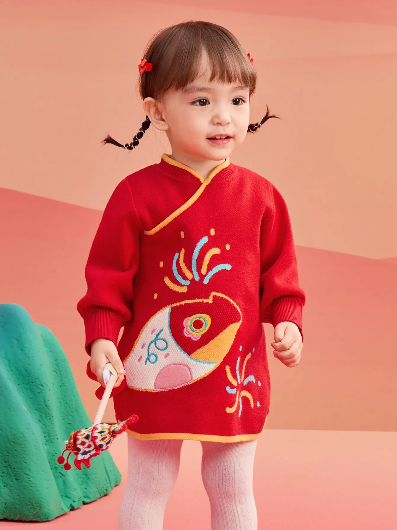 balabala_childrens_clothes_baby_dress_baby_dress__new_chinese_style_qipao_dress_new_year_season_trendy_0.webp Balabala Children's Clothes Baby Dress Baby Dress 2025 New Chinese Style Qipao Dress New Year Season Trendy Red Best Sale