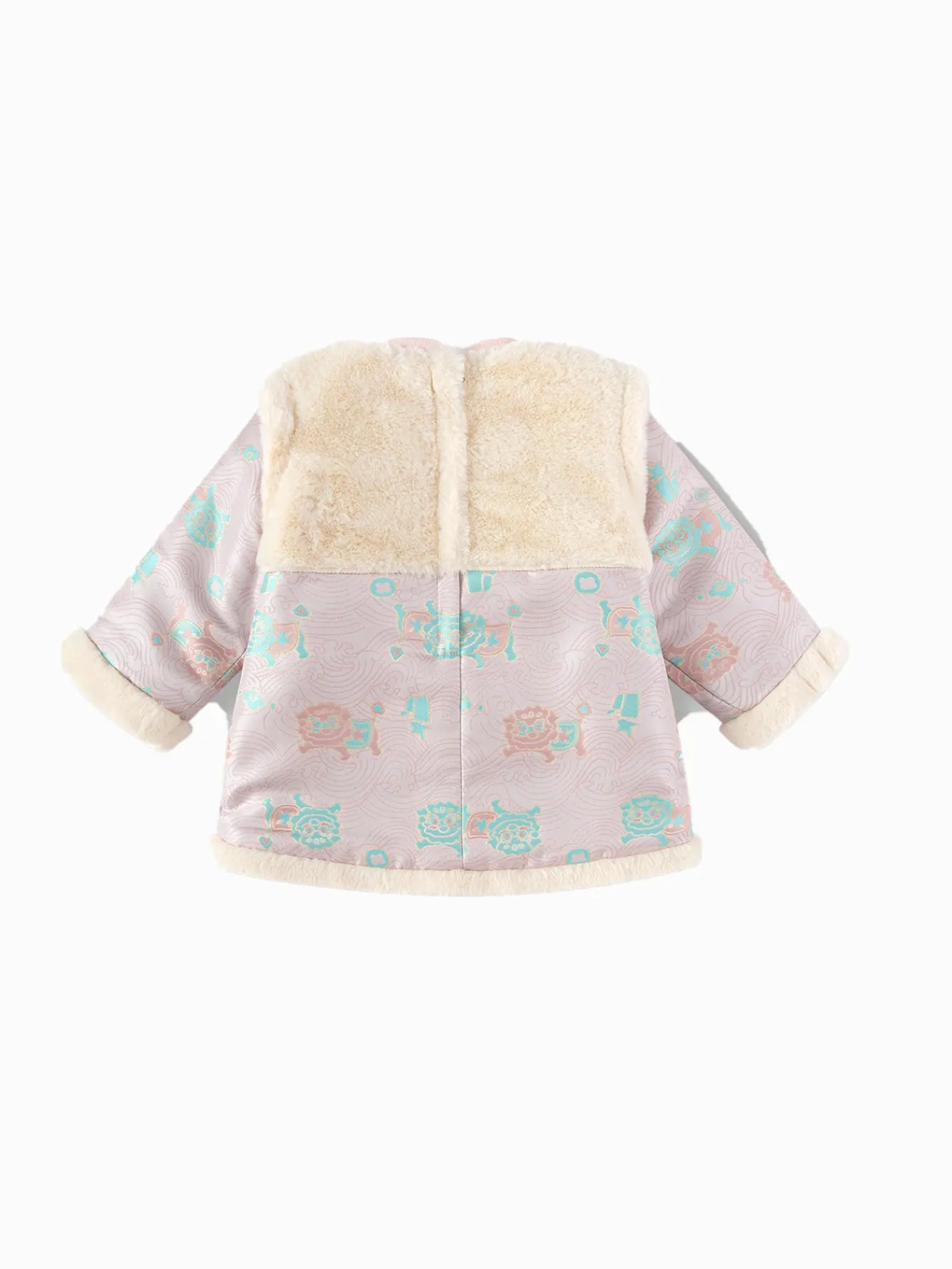 Balabala Children's Clothes Baby One-Piece Dress Baby Dress 2025 New Spring Clothes Baby Girl New Year Greeting Outfit Chinese Style New