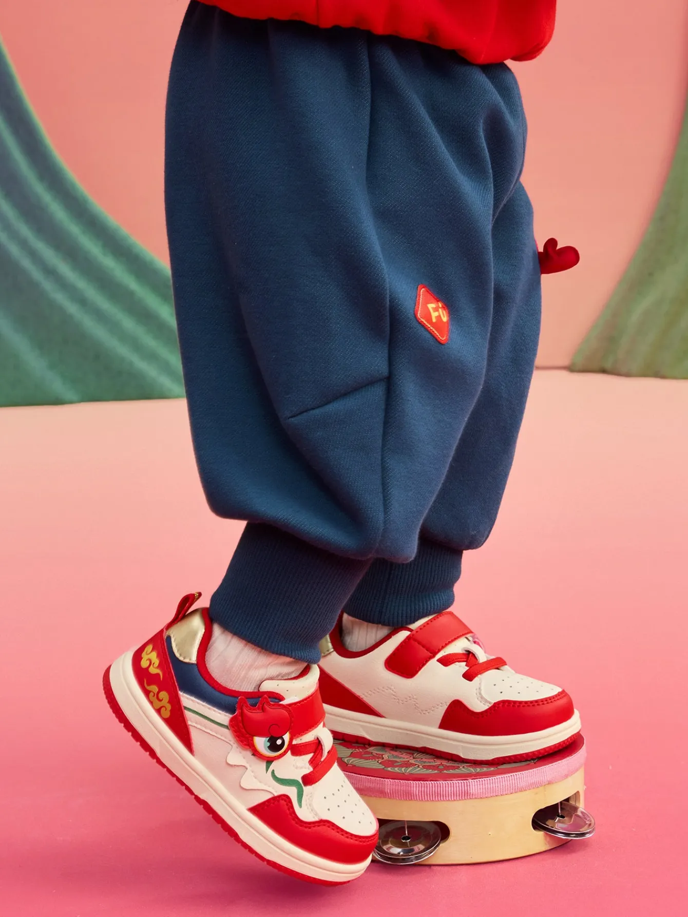 Balabala Children's Clothes Baby Trousers Boy Casual Pants Girl 2025 New Spring Clothes Baby Fleece Lined Hot