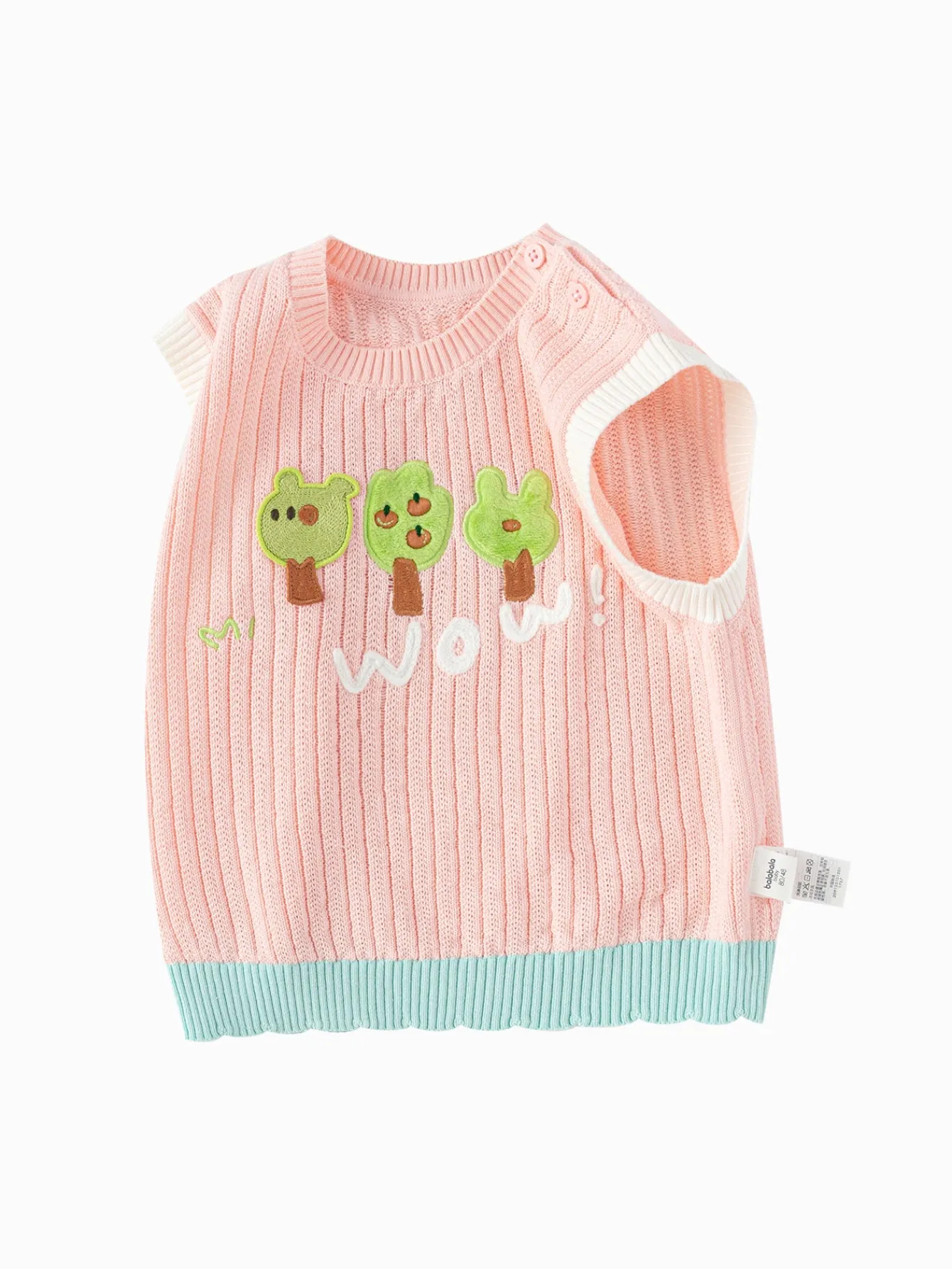 Balabala Children’s Clothes Kid Vest Baby Vest 2025 New Autumn and Winter Clothes New Year Season Neo-Chinese Style Cute and Fun Best Sale