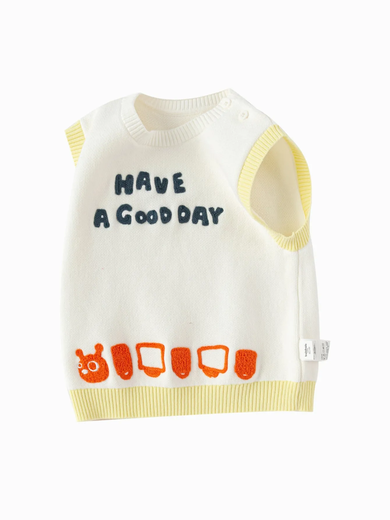 Balabala Children’s Clothes Kid Vest Baby Vest 2025 New Autumn and Winter Clothes New Year Season Neo-Chinese Style Cute and Fun Best Sale