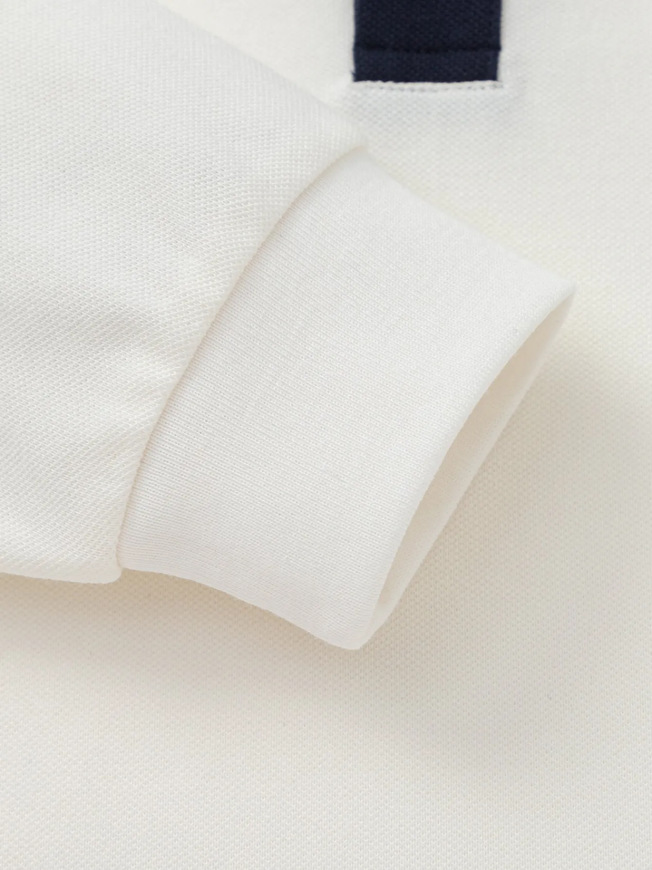 Balabala Children's Clothing Boy Long-sleeved T-shirt 2025 Spring New POLO Collar Embroidered Off-white Discount