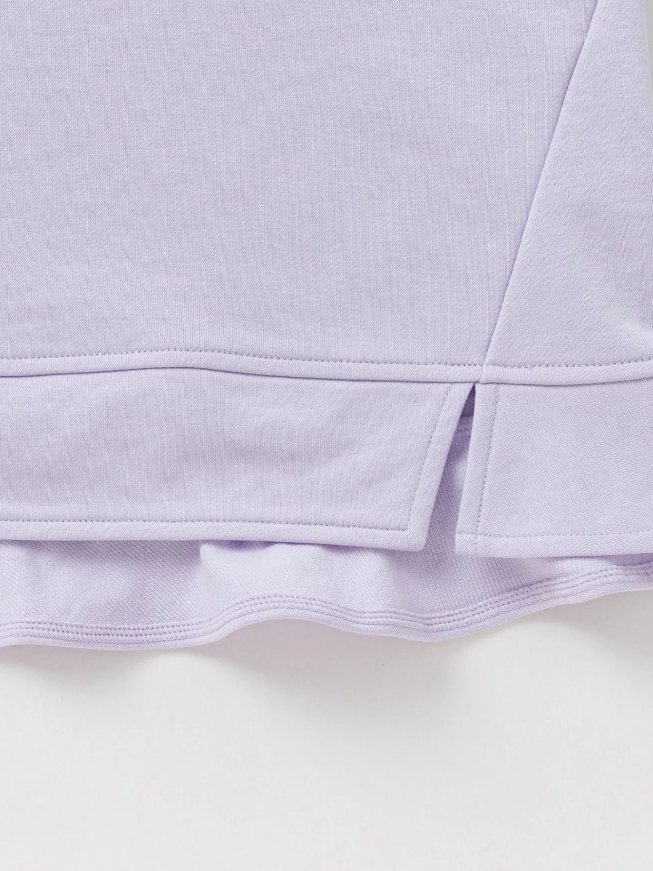 Balabala Children's Clothing Girls' Hooded Sweater 2025 Spring New A-line Top Violet Shop